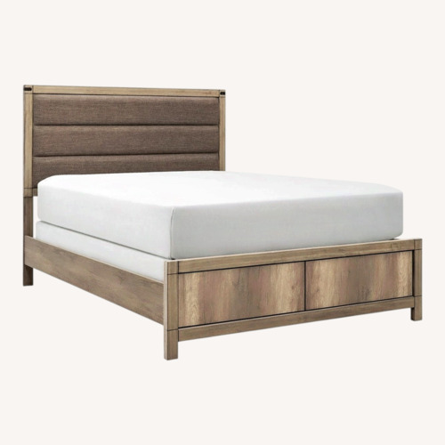 Used Raymour & Flanigan Ardley Queen Bed for sale on AptDeco