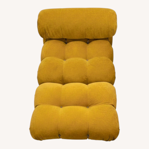 Used Mario Bellini Gold Chair and a Half for sale on AptDeco