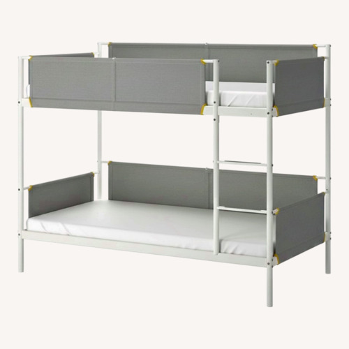 Used IKEA VITVAL Bunk Bed for sale on AptDeco
