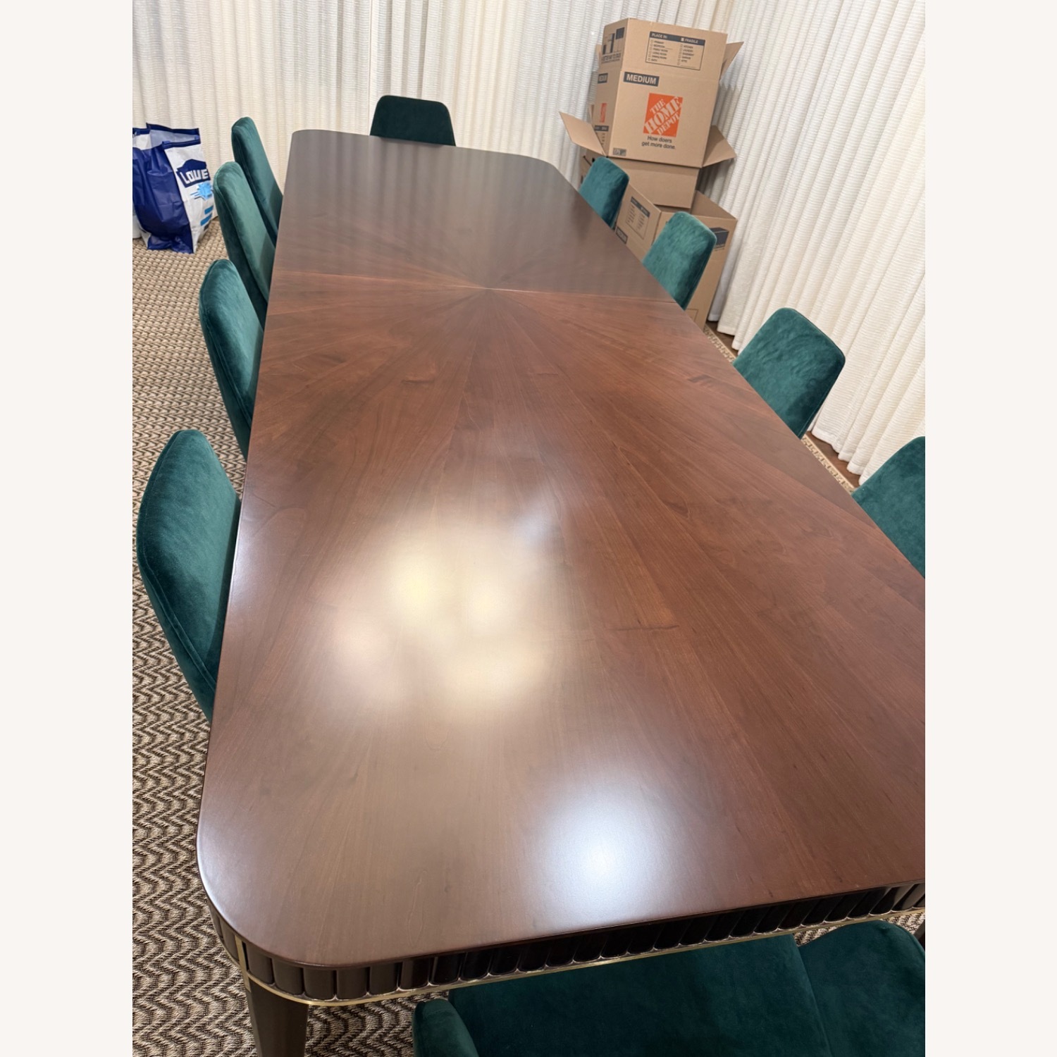 Roche Bobois Eden Rock Custom French Oak Dining Table - image-8
