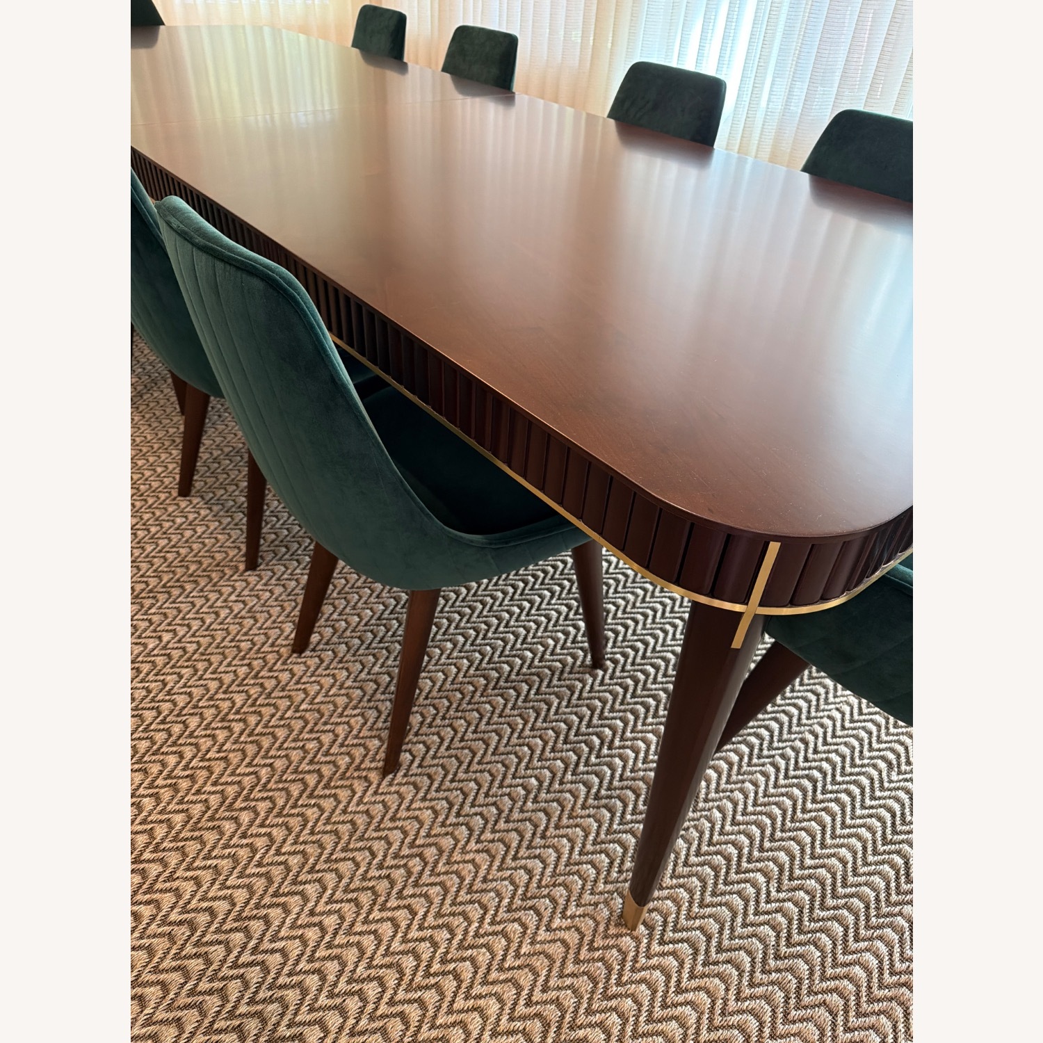 Roche Bobois Eden Rock Custom French Oak Dining Table - image-3