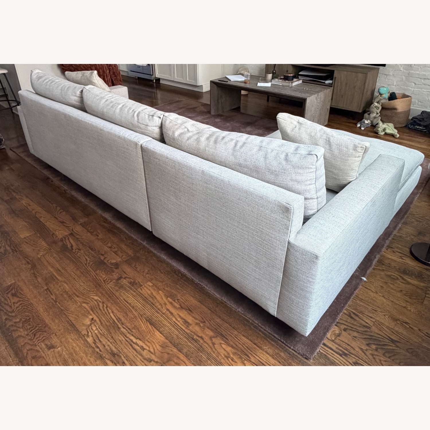 West Elm Harmony Left Multi Seat Chaise Sectional - image-8