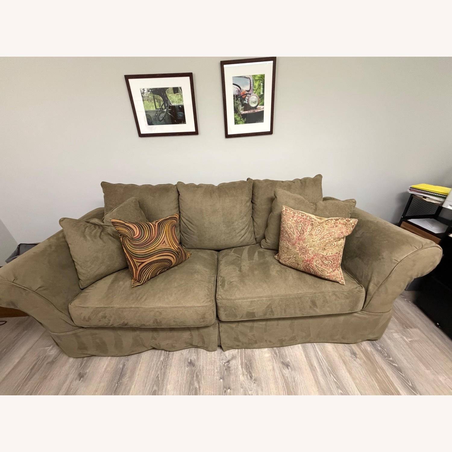 Fabric Sleeper Sofa - image-3