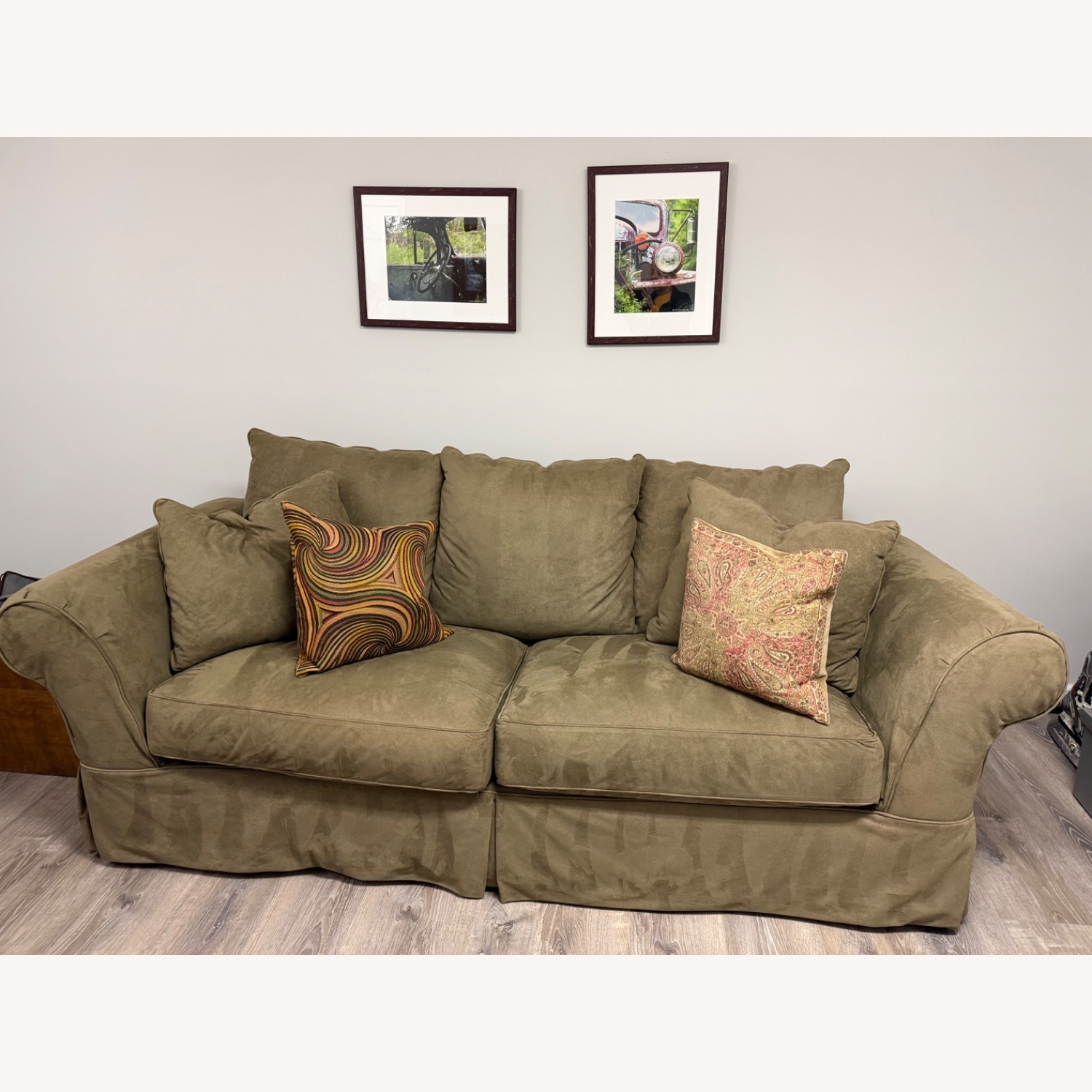 Fabric Sleeper Sofa - image-2