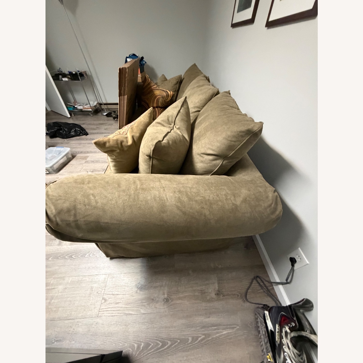 Fabric Sleeper Sofa - image-4