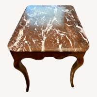 Antique Marble Side Table
