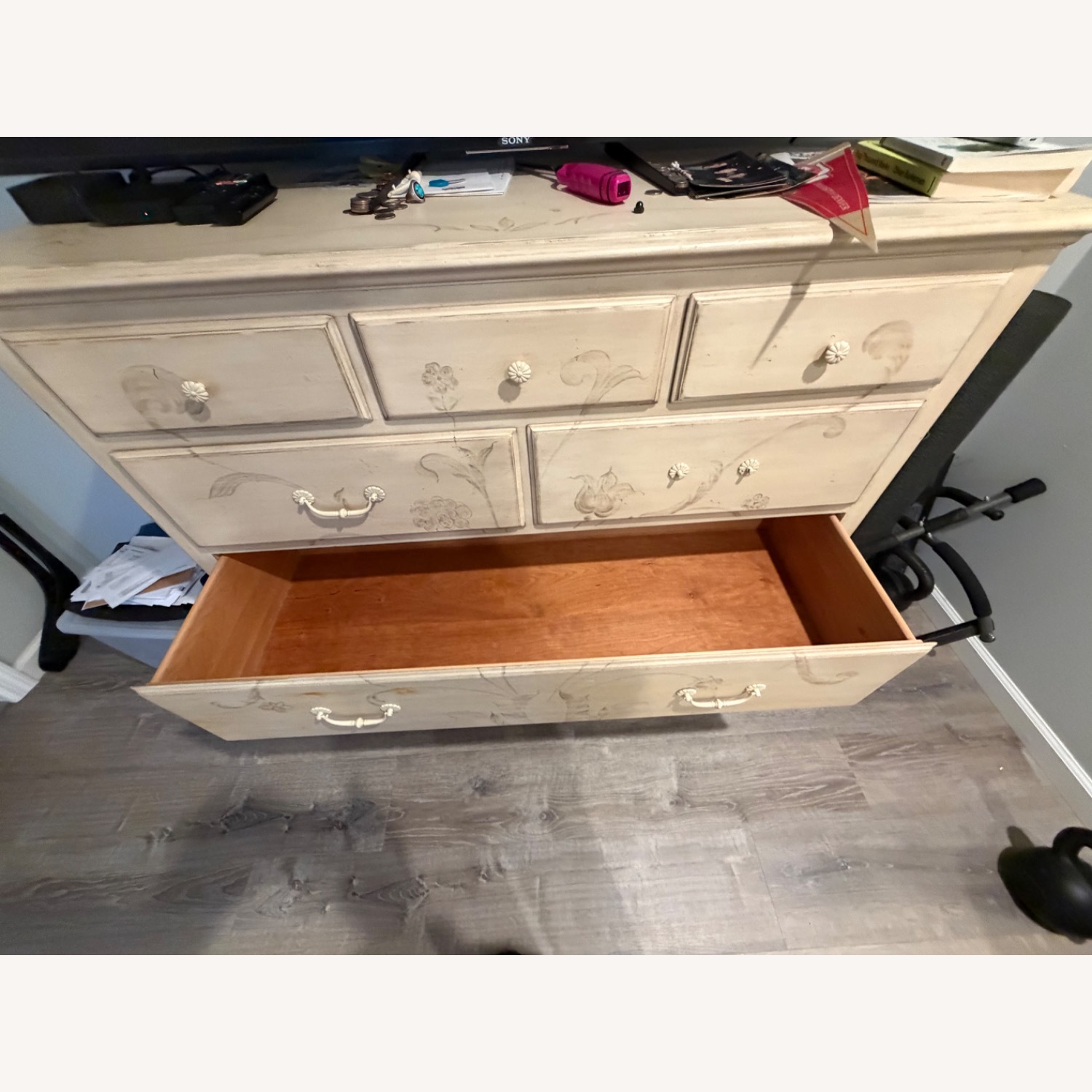 Ethan Allen Natural Wood Dresser - image-4