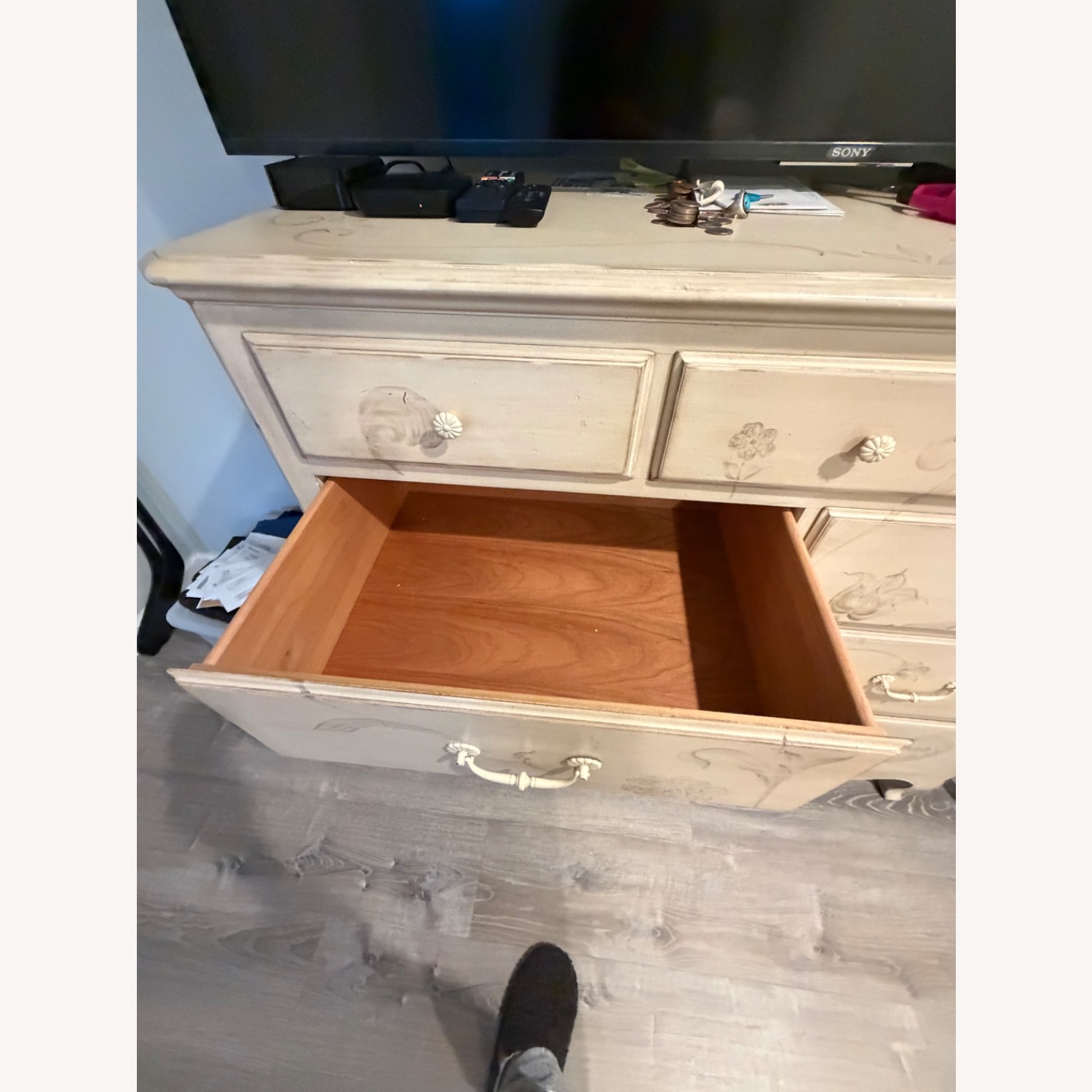 Ethan Allen Natural Wood Dresser - image-5