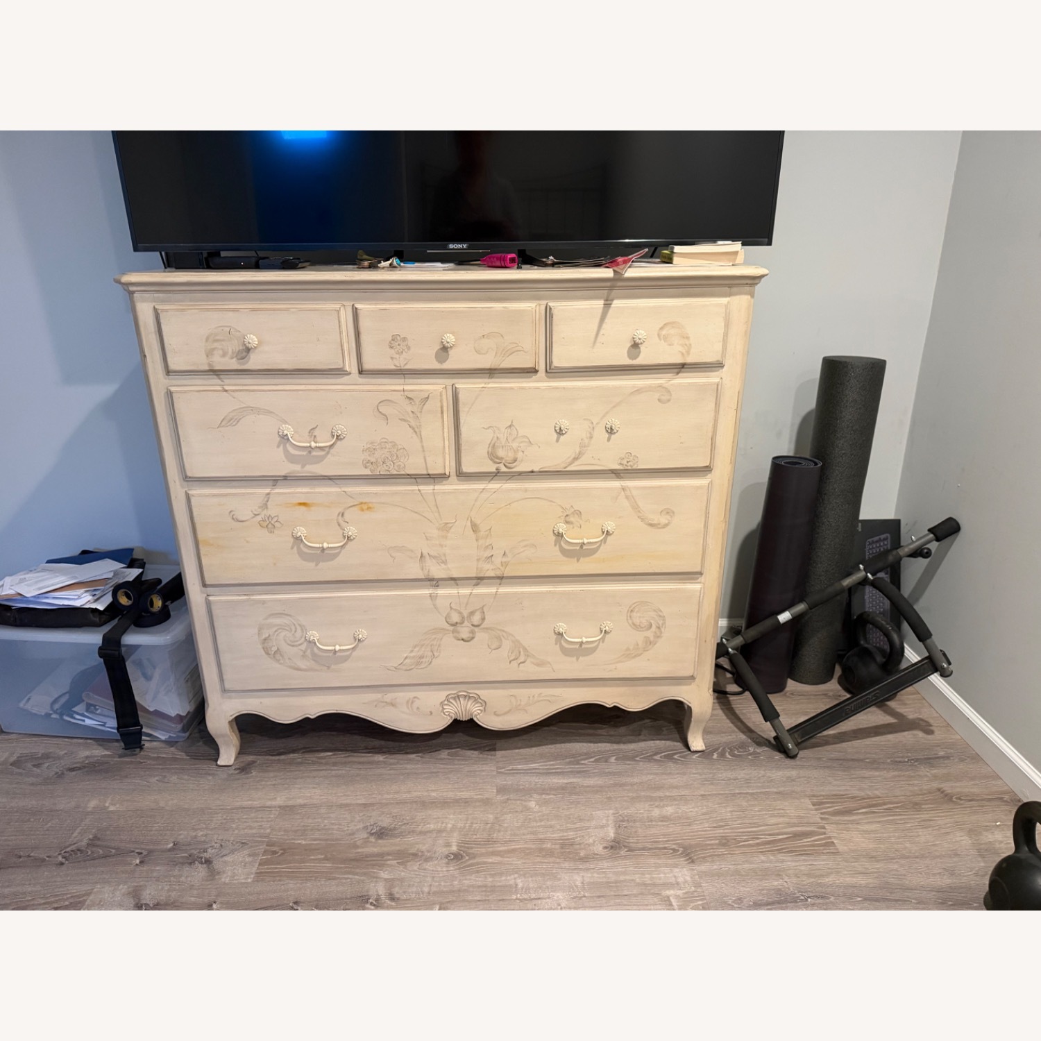 Ethan Allen Natural Wood Dresser - image-1