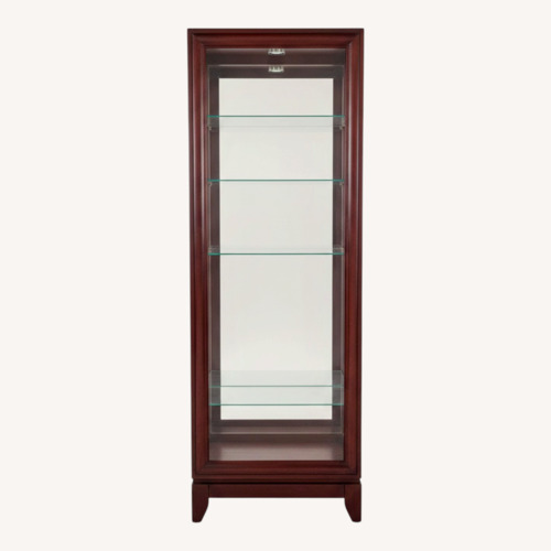 Used Curio/Display Cabinets Wood and Glass for sale on AptDeco