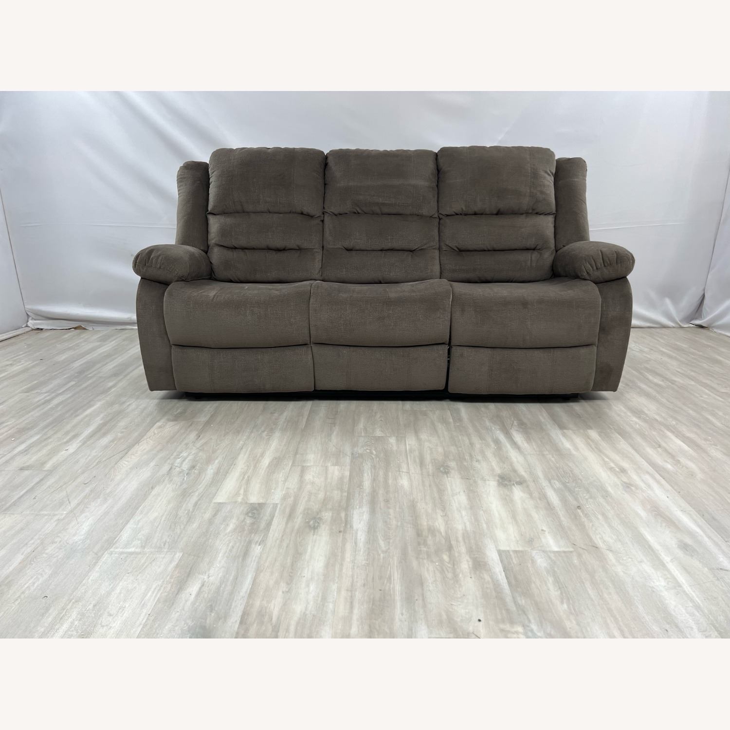 Ashley Furniture Tulen Manual Reclining Sofa - image-1