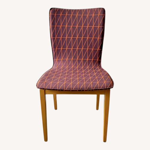 Used Ligne Roset Dining Chairs (Custom Fabric) (6) for sale on AptDeco