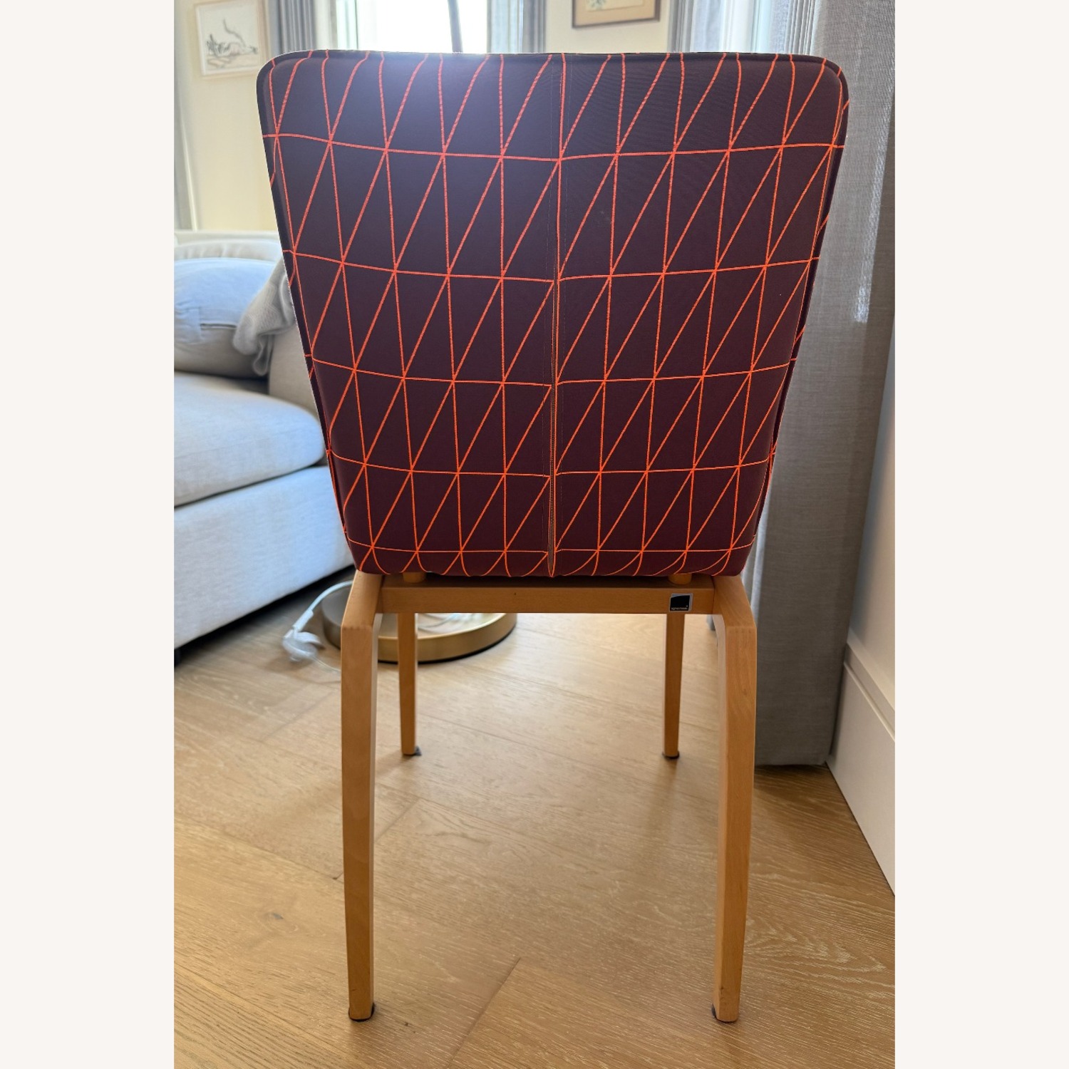 Ligne Roset Dining Chairs (Custom Fabric) (6) - image-4