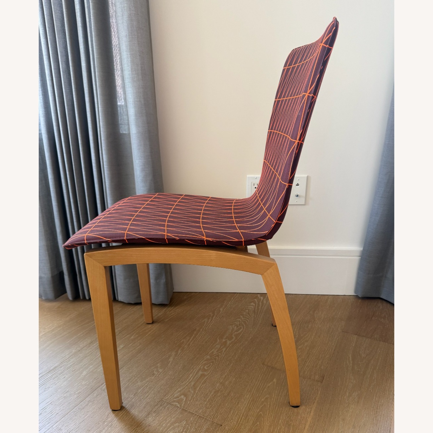 Ligne Roset Dining Chairs (Custom Fabric) (6) - image-3