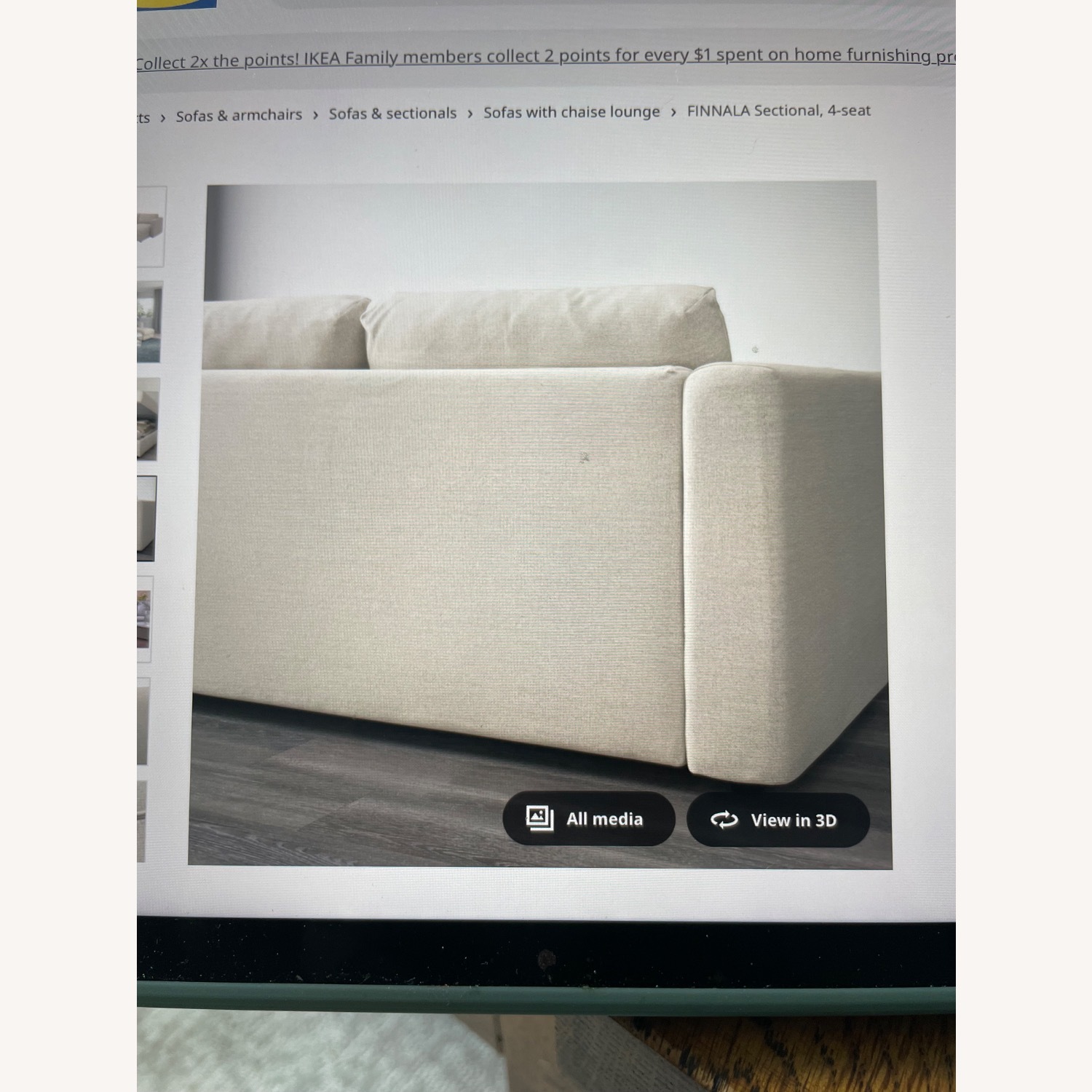 IKEA Finnala 3+ Piece Sectional - image-6