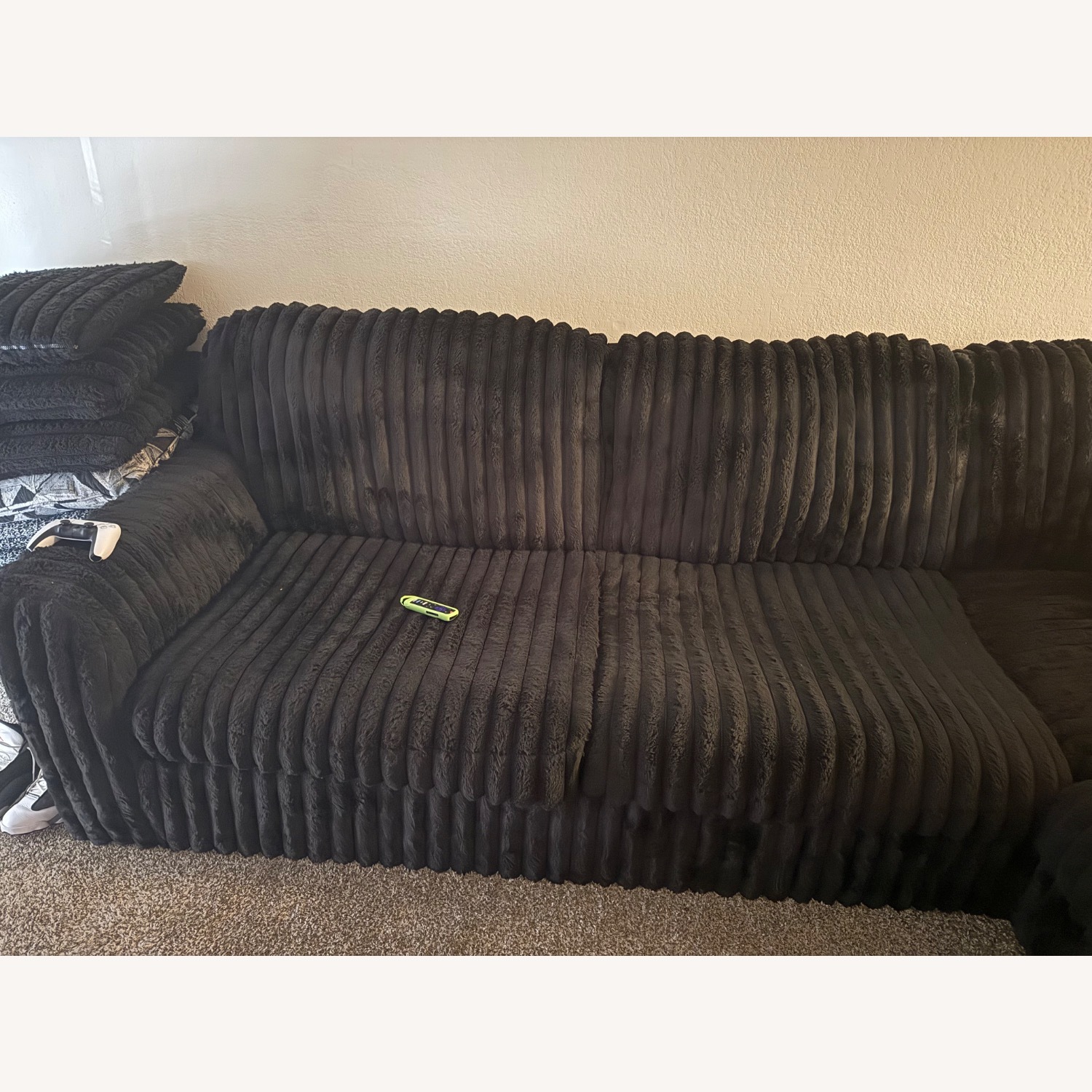 Ashley Furniture Black 3+ Piece Sectional - image-2