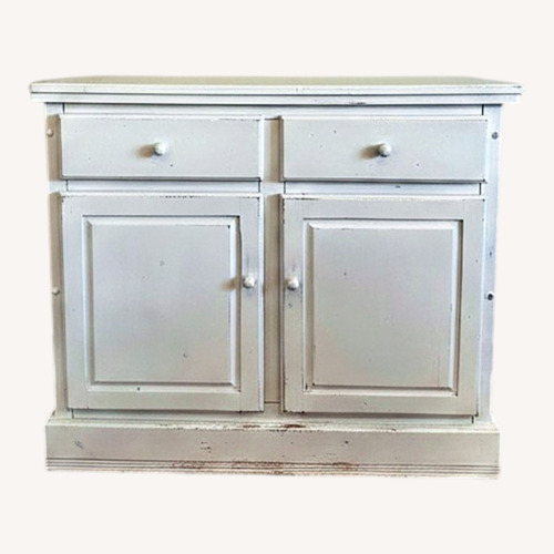 Used Thomasville Furniture Industries White Sideboard for sale on AptDeco