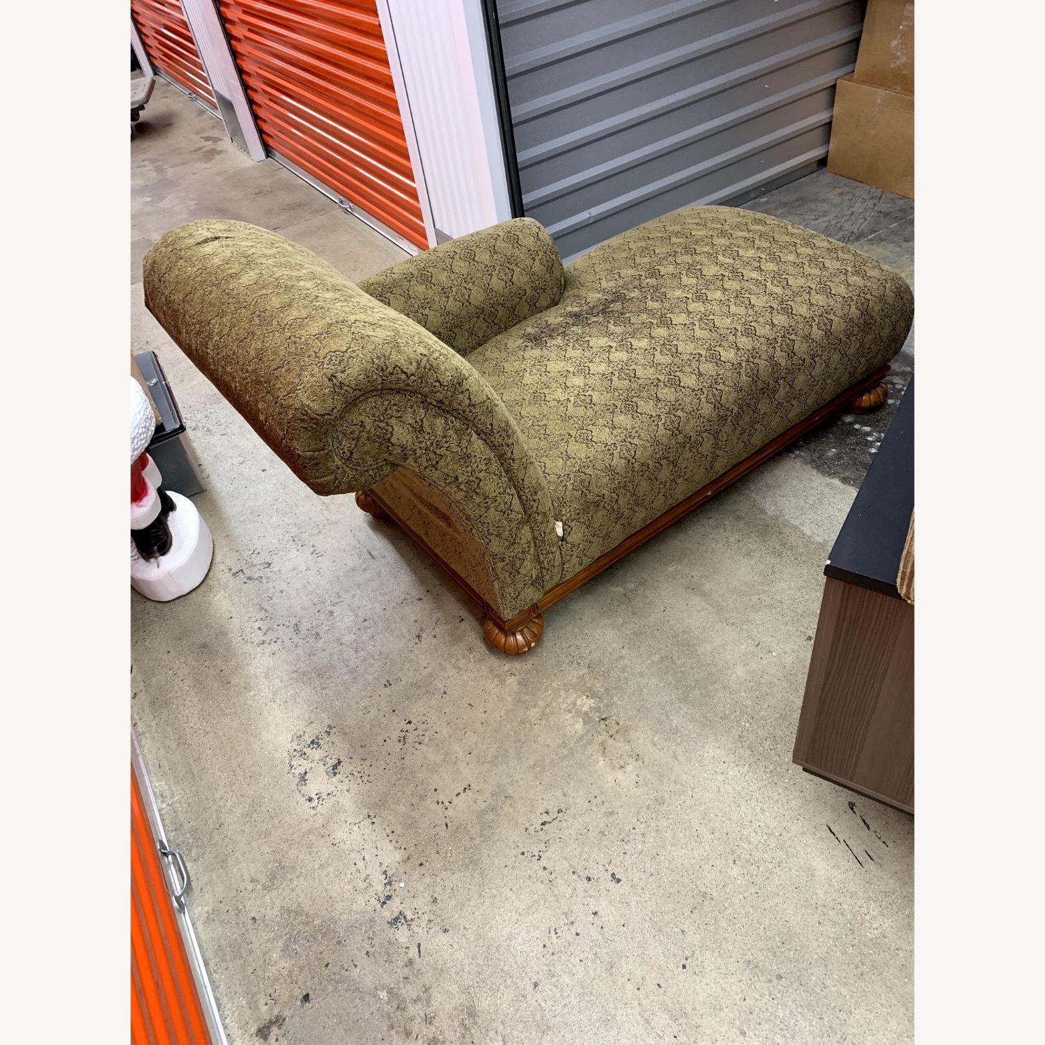 Vintage/Antique Finds Gold Chaise Lounge - image-2