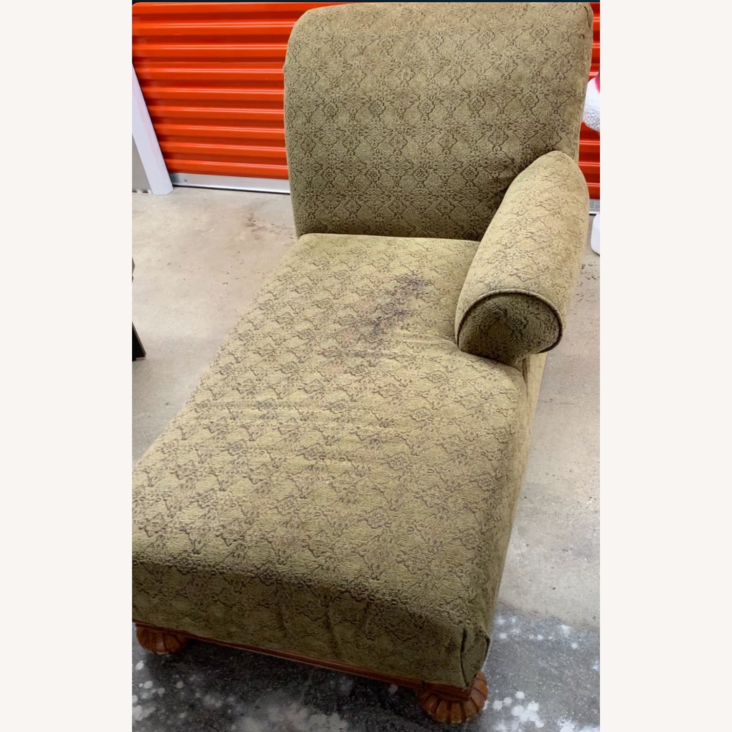 Vintage/Antique Finds Gold Chaise Lounge - image-3