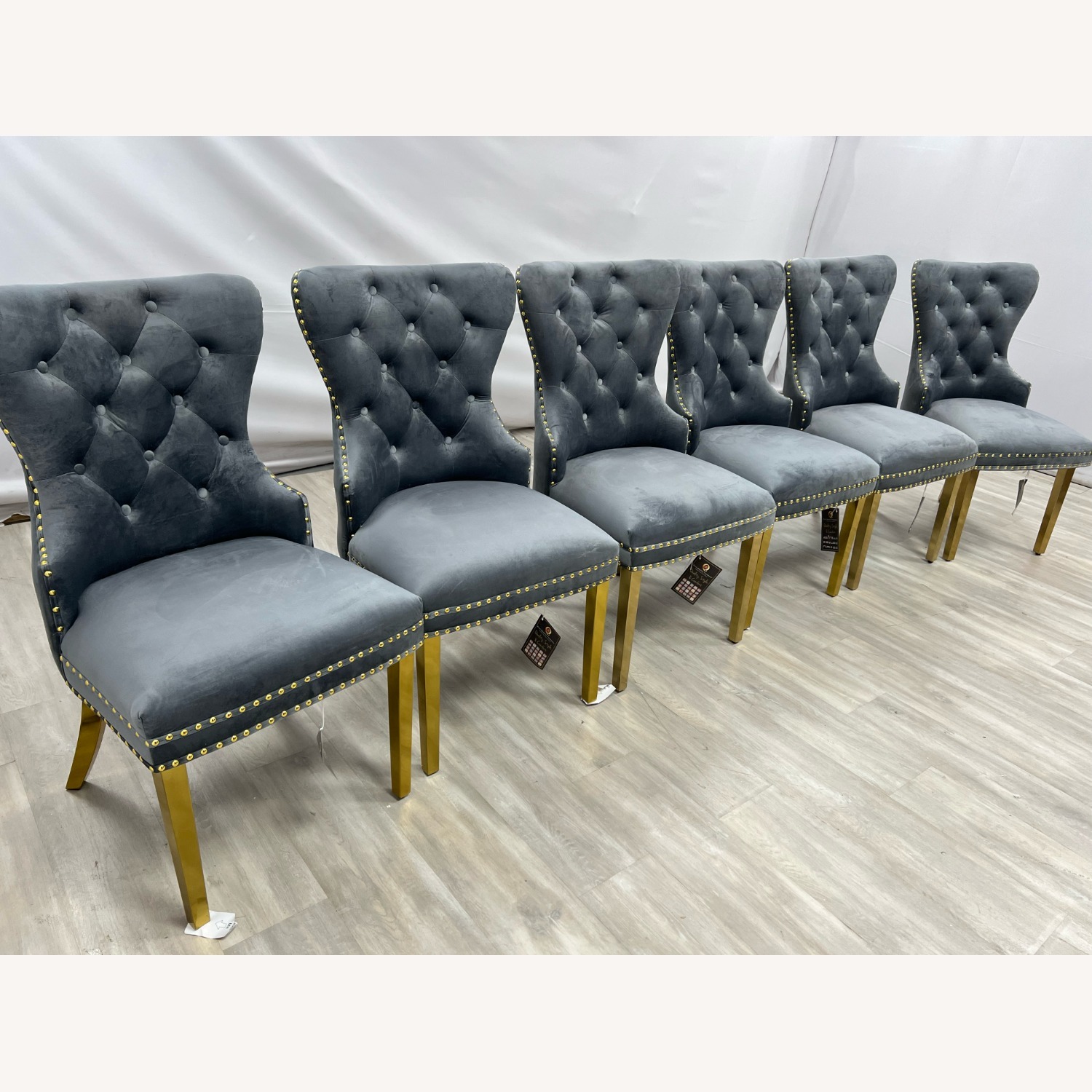 Rosdorf Park Upholstered Dining Chairs - image-4