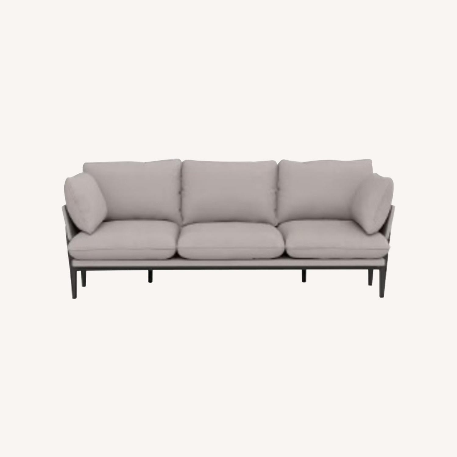 Floyd Sofa 1.0 Light Gray Fabric 3+ Seater Sofa - image-6