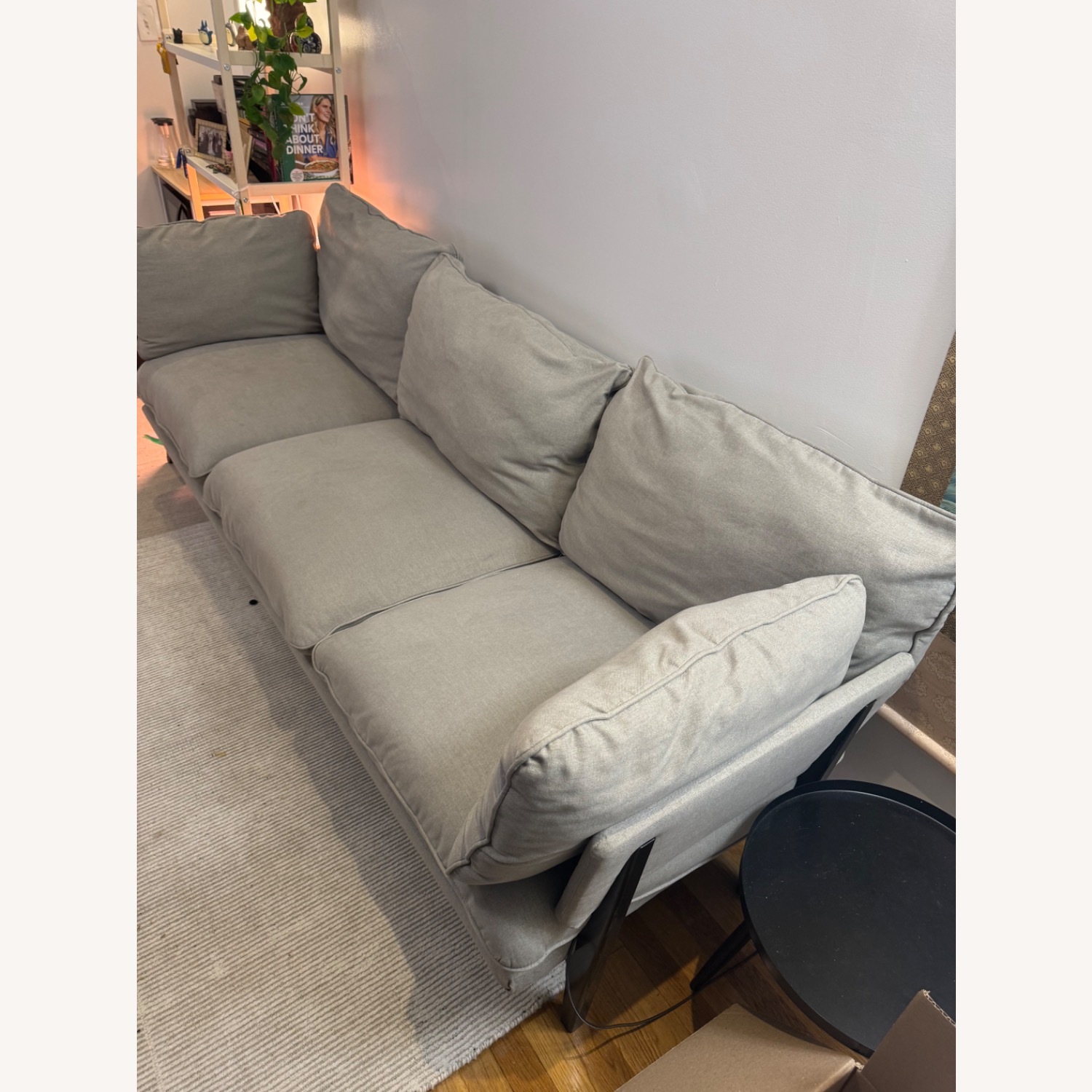 Floyd Sofa 1.0 Light Gray Fabric 3+ Seater Sofa - image-5