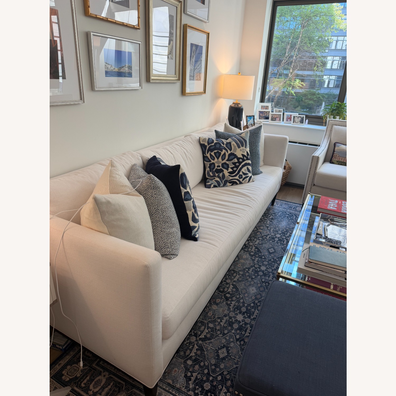 Serena & Lily White Barton Track Arm Sofa  - image-2