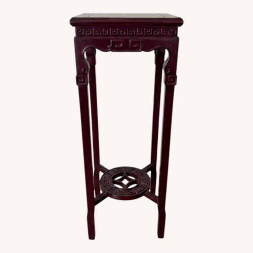 Used Chinese Style Pedestal Table for sale on AptDeco