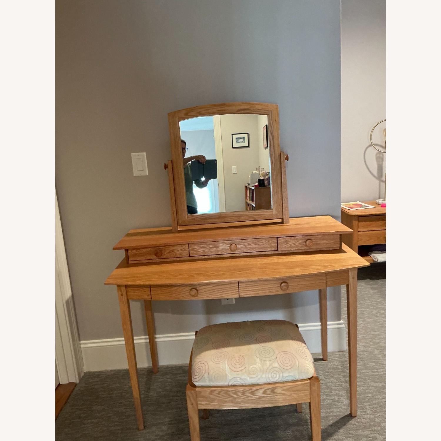 Chelsea Dressing Table & Stool - image-1