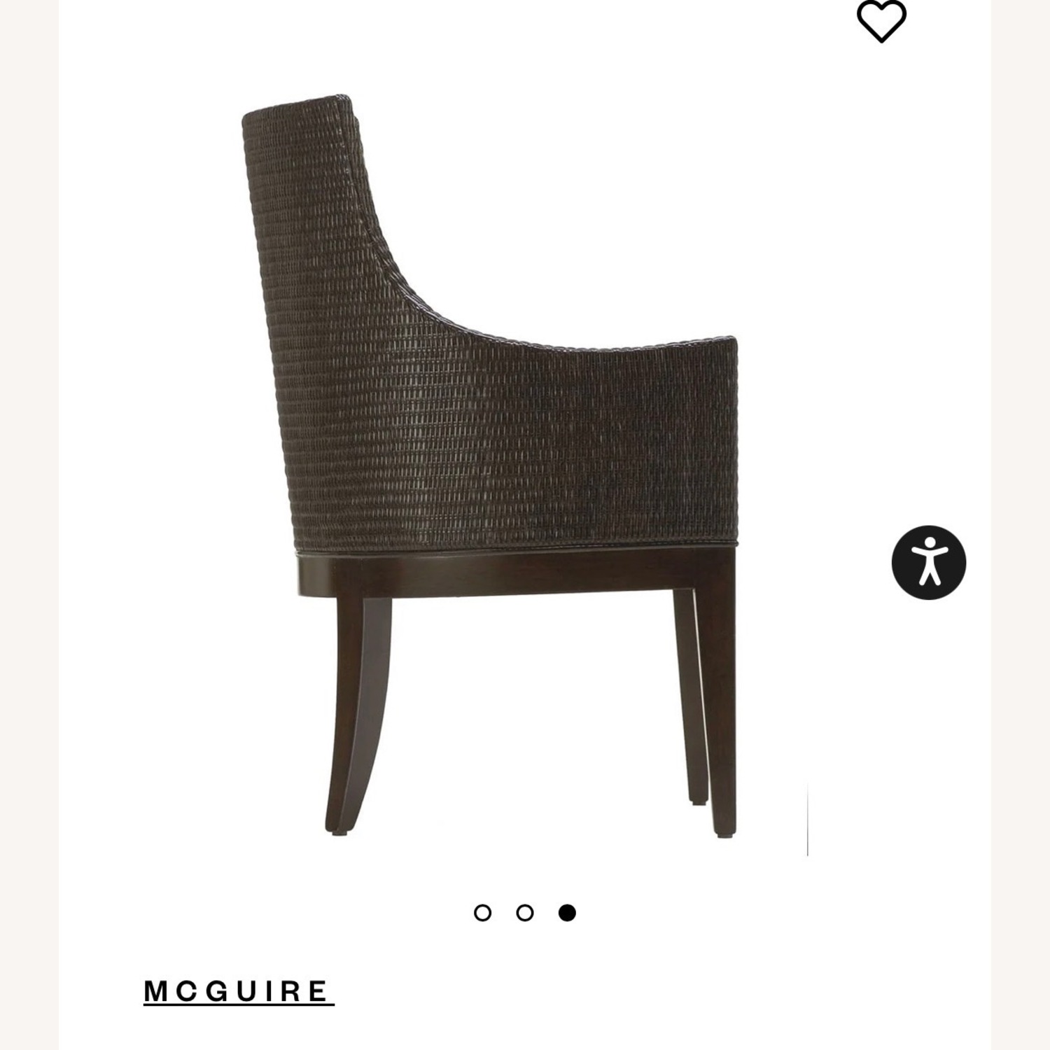 Dark Brown Accent Chairs - image-2