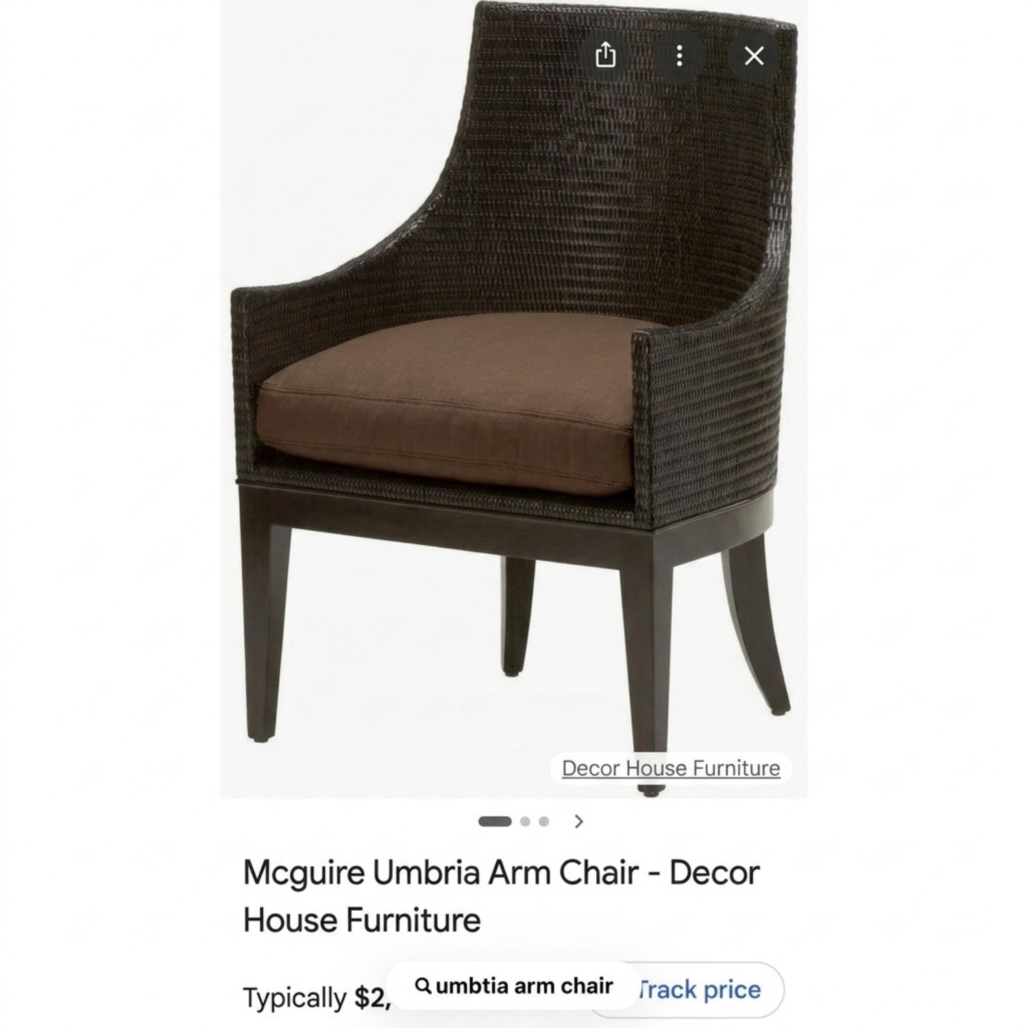 Dark Brown Accent Chairs - image-3