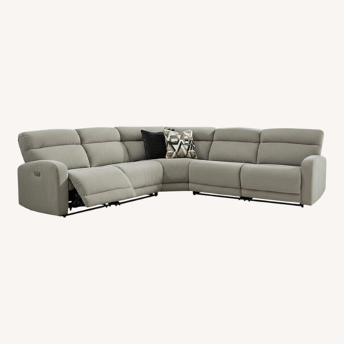 Used Colleyville Natural Fabric 3+ Seater Sofa for sale on AptDeco