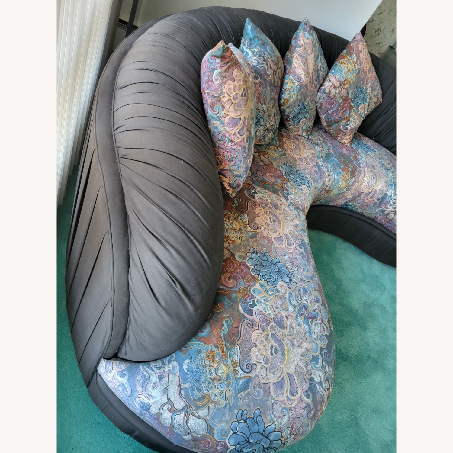 Vintage/Antique Finds Fabric 3+ Seater Sofa - image-1