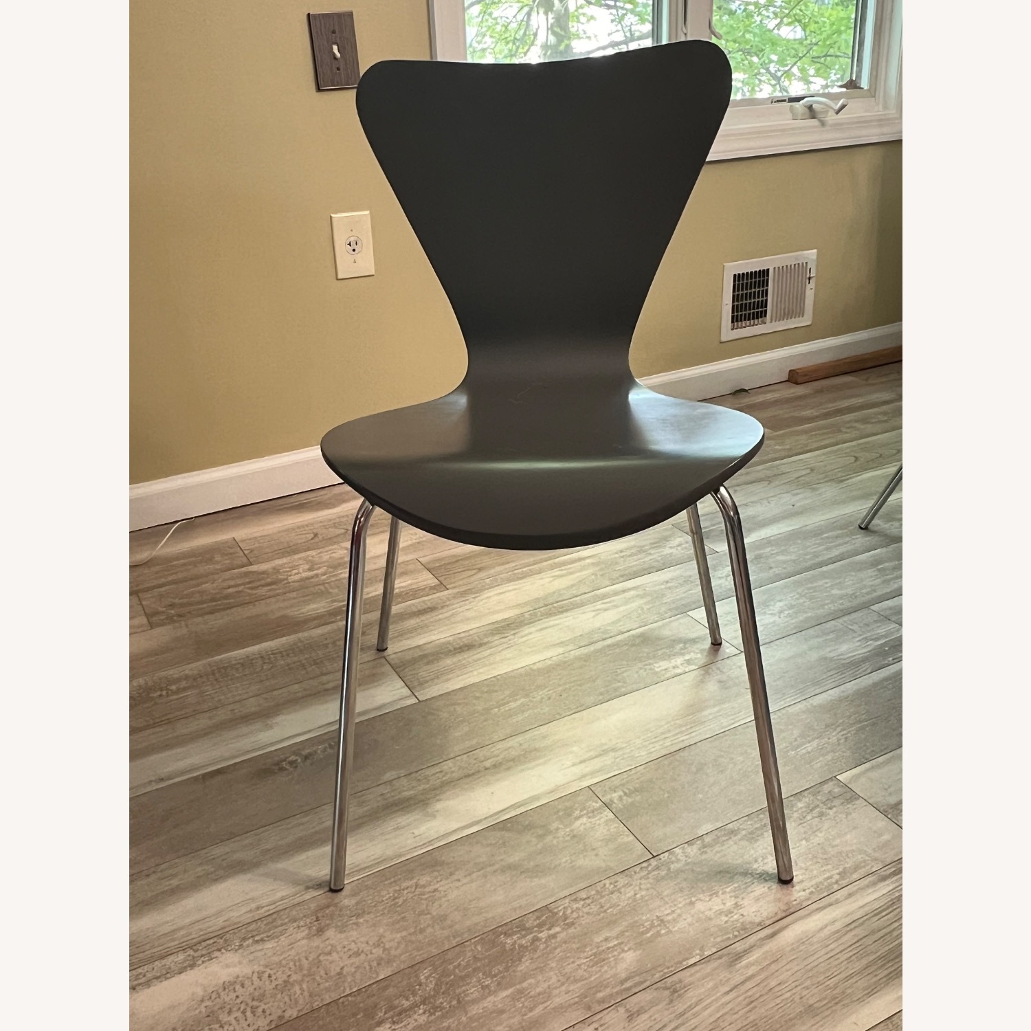 Room & Board Pike Light Gray Dining Chair - image-1