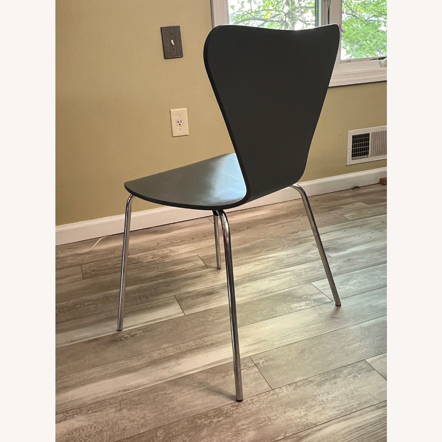 Room & Board Pike Light Gray Dining Chair - image-3