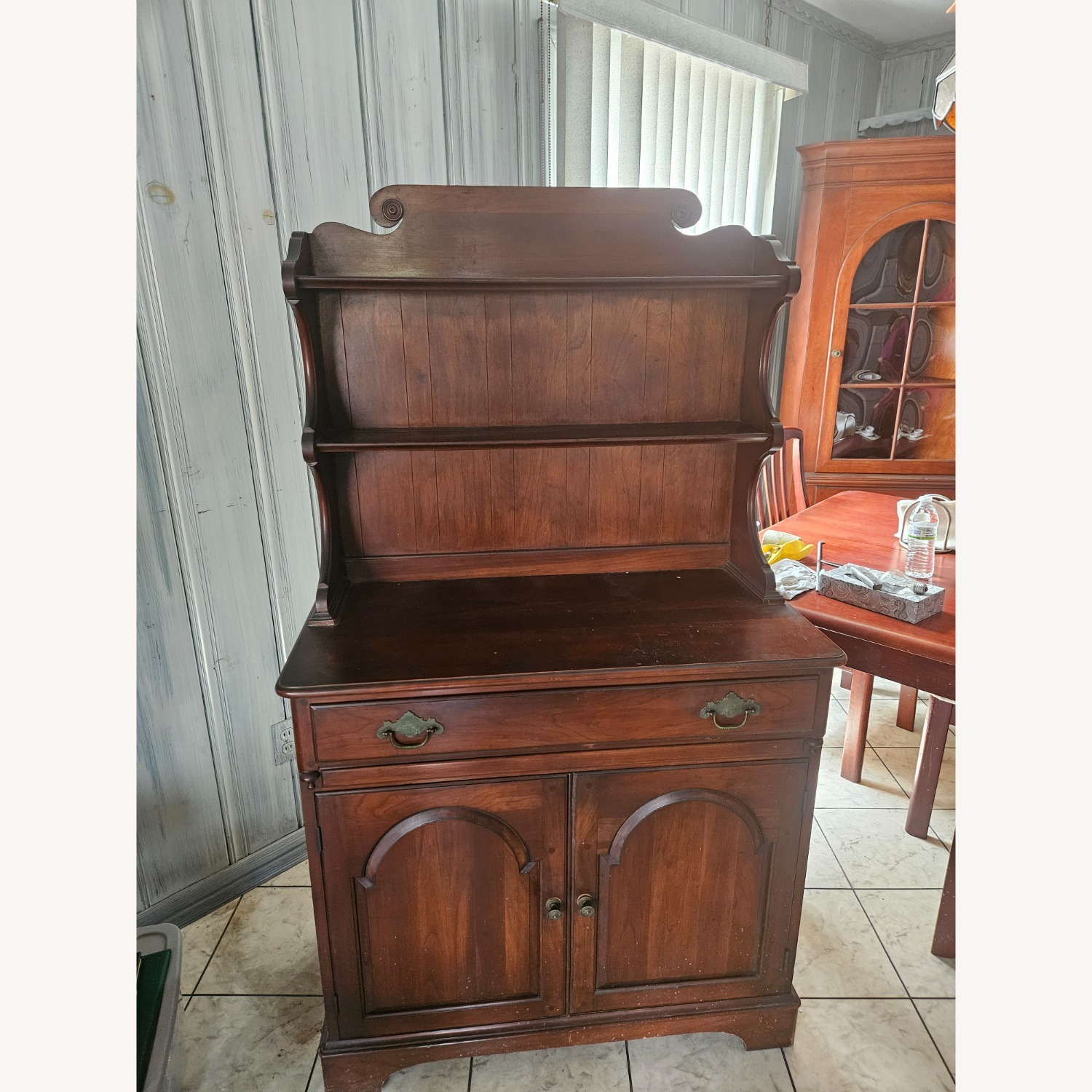 Vintage/Antique Finds Dark Brown Wood Chest - image-3