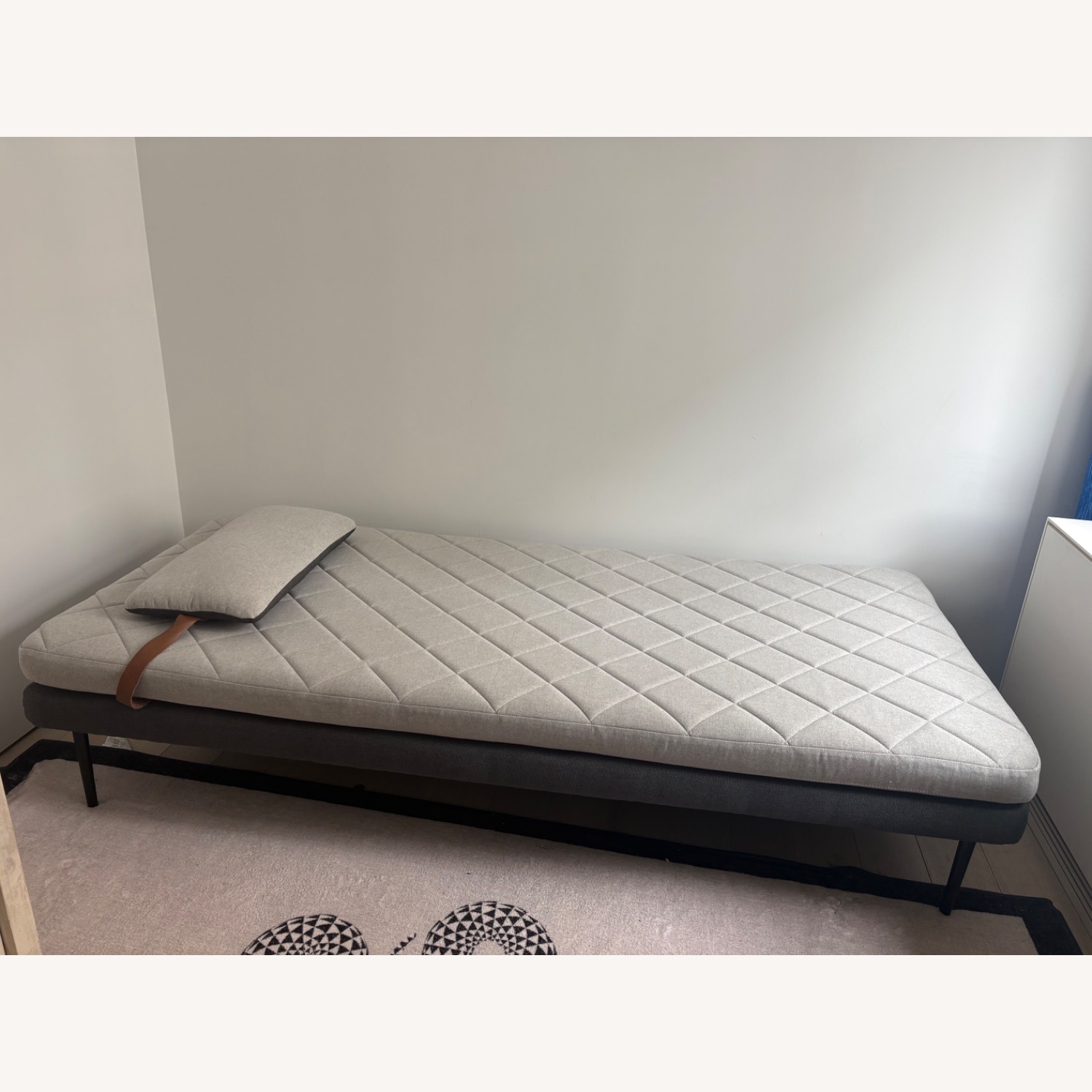 Felix Daybed Light Gray Fabric Daybed - image-3