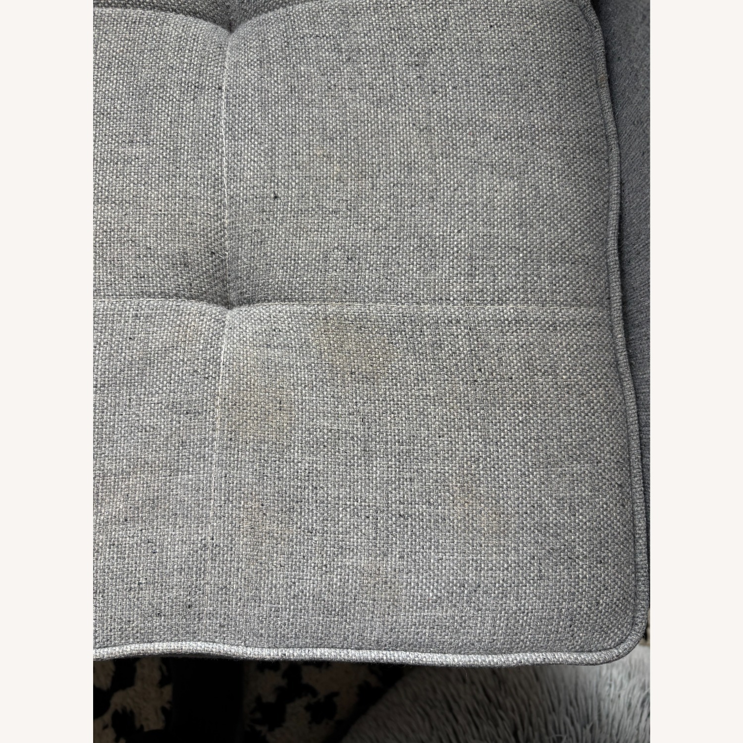 Florence Knoll Replica Two Seater Sofa Light Gray - image-3