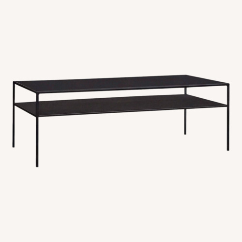Used Room & Board Stainless Steel Coffee & Side Table Set for sale on AptDeco