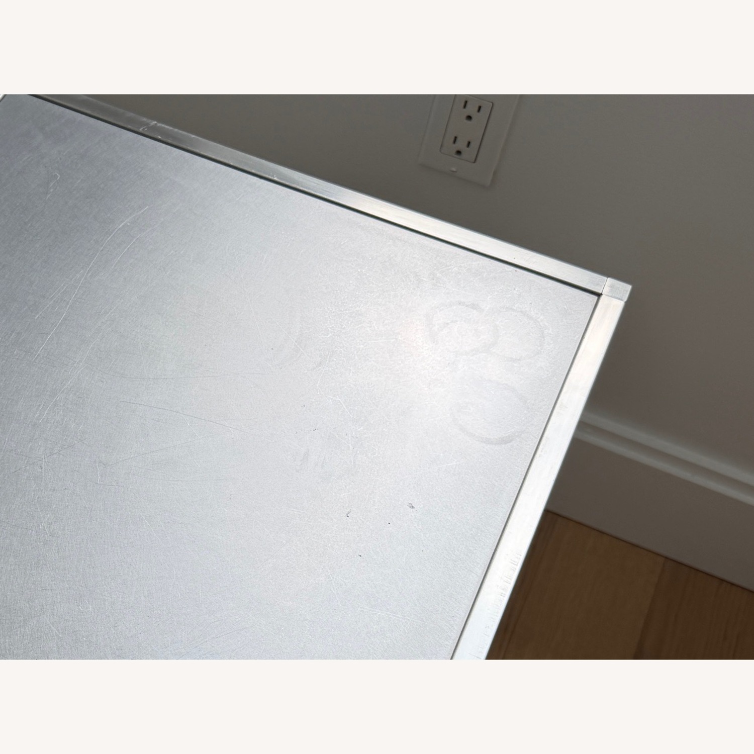 Room & Board Stainless Steel Coffee & Side Table Set - image-6