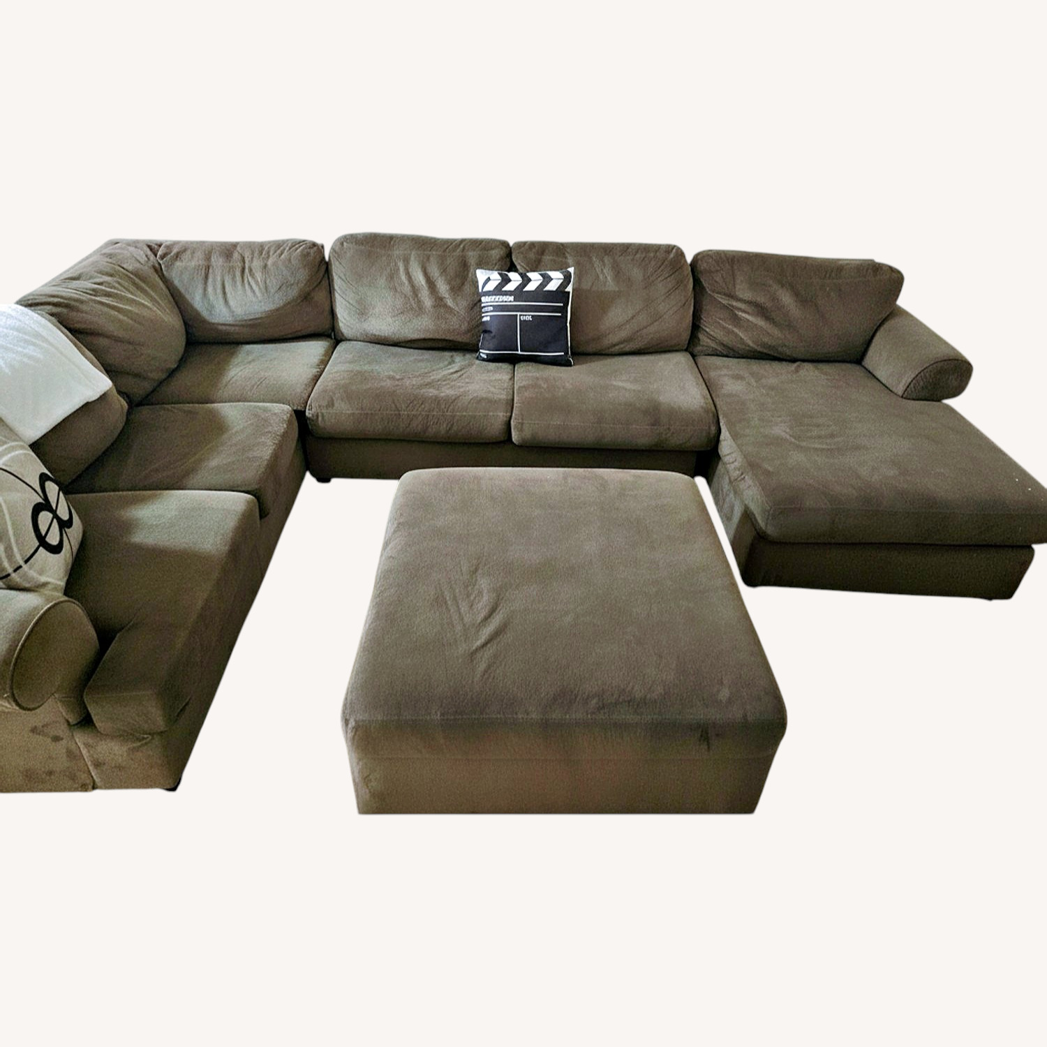 Ashley Furniture Dark Brown 3+ Piece Sectional - image-5