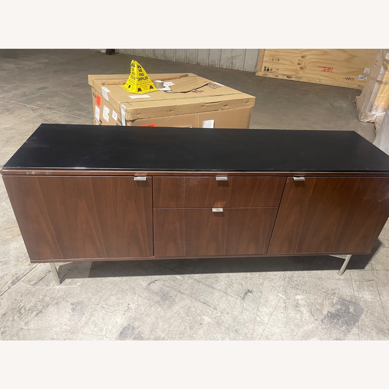 Four Hands Dark Brown Wood Sideboard - image-7