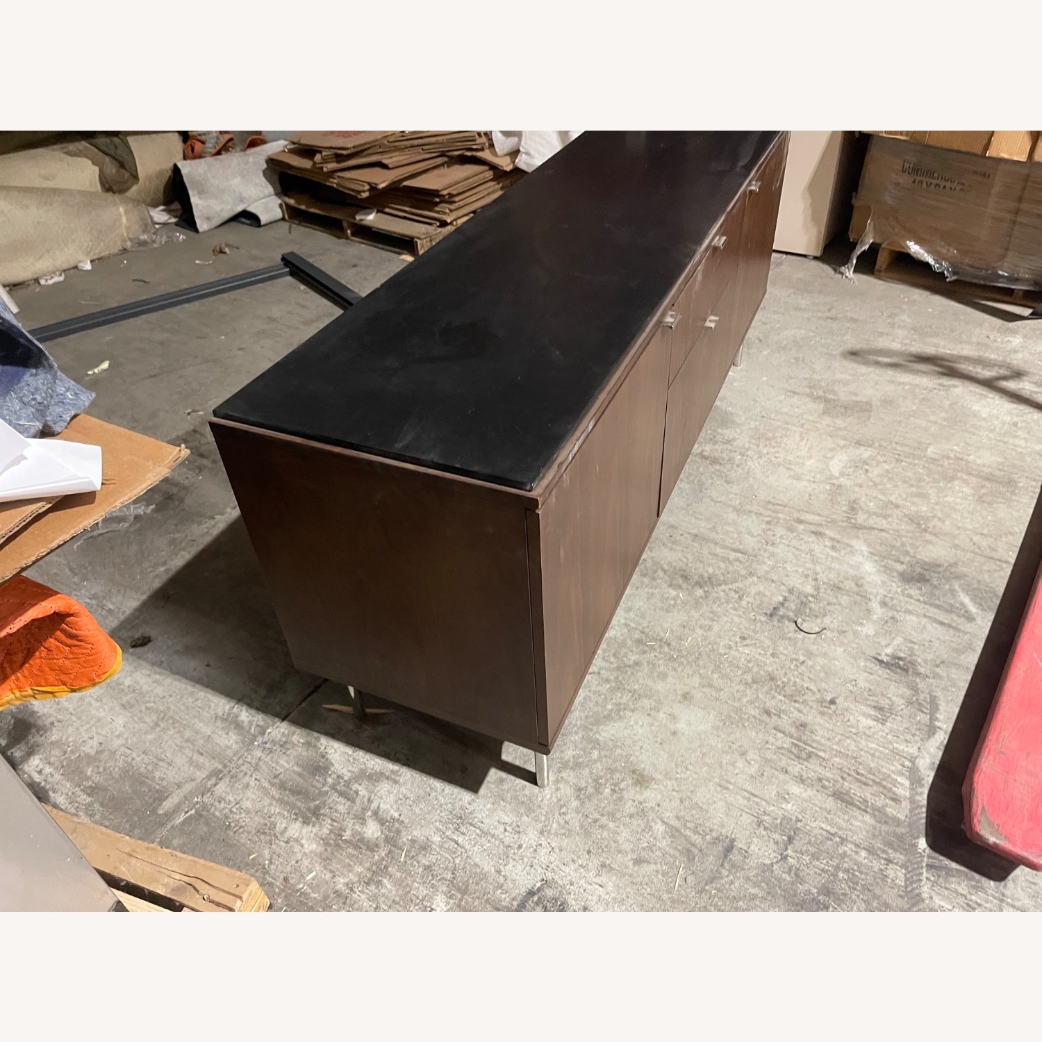 Four Hands Dark Brown Wood Sideboard - image-3