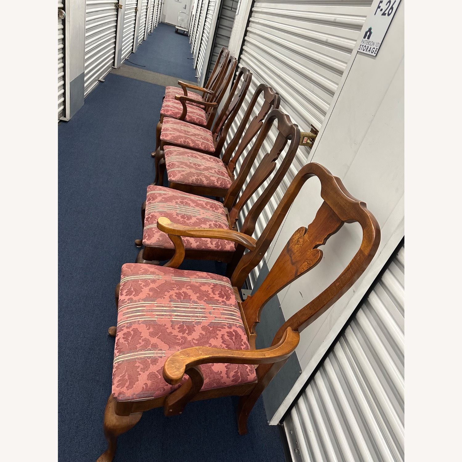 Thomasville Oval Cherry Wood Dining Set - image-3