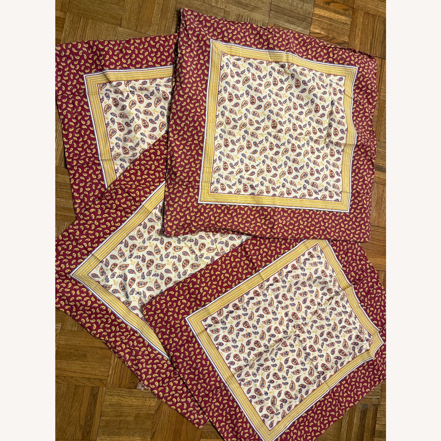 French Paisley Pillow Shams - image-3