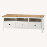IKEA Hermes White TV unit