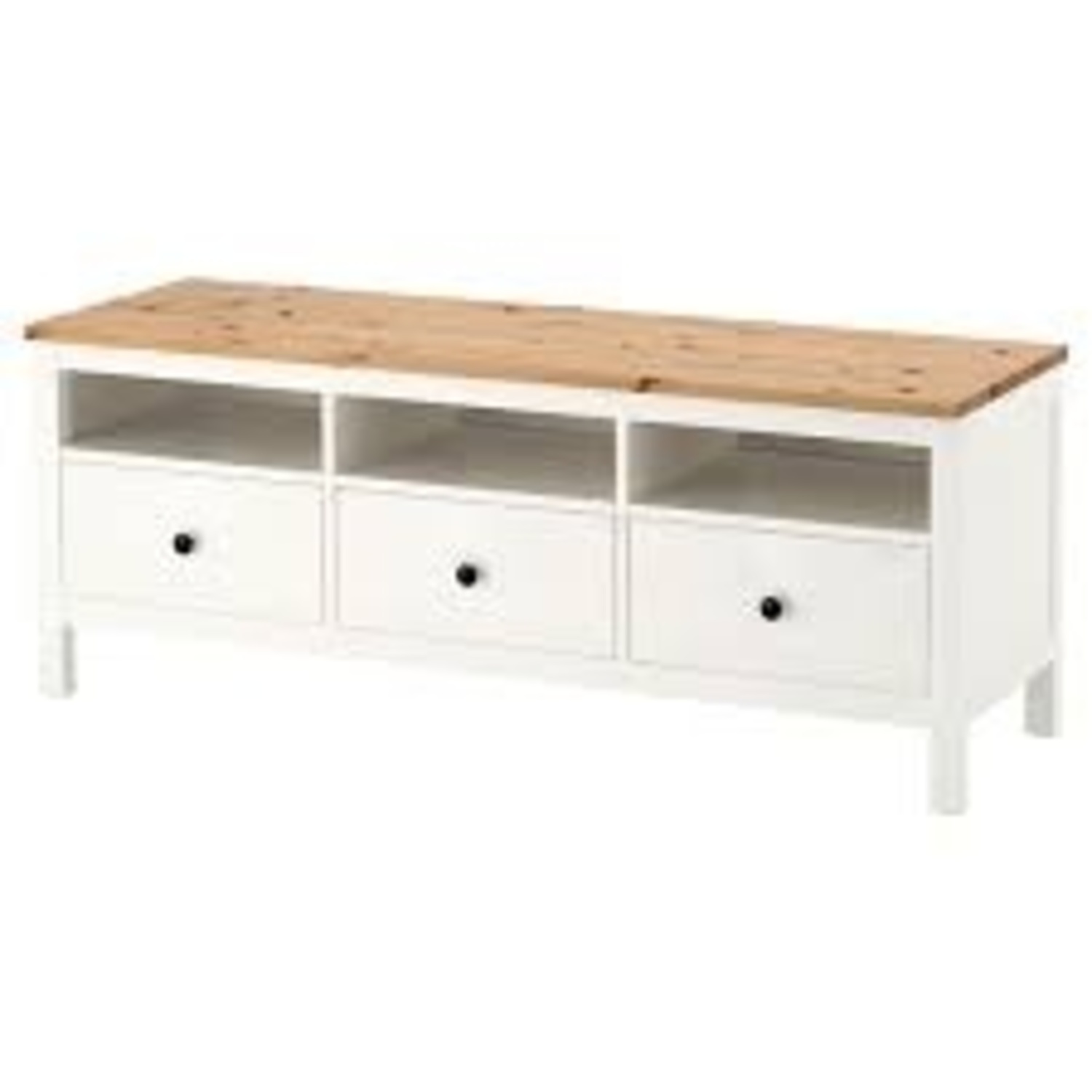 IKEA Hermes White TV unit - image-4