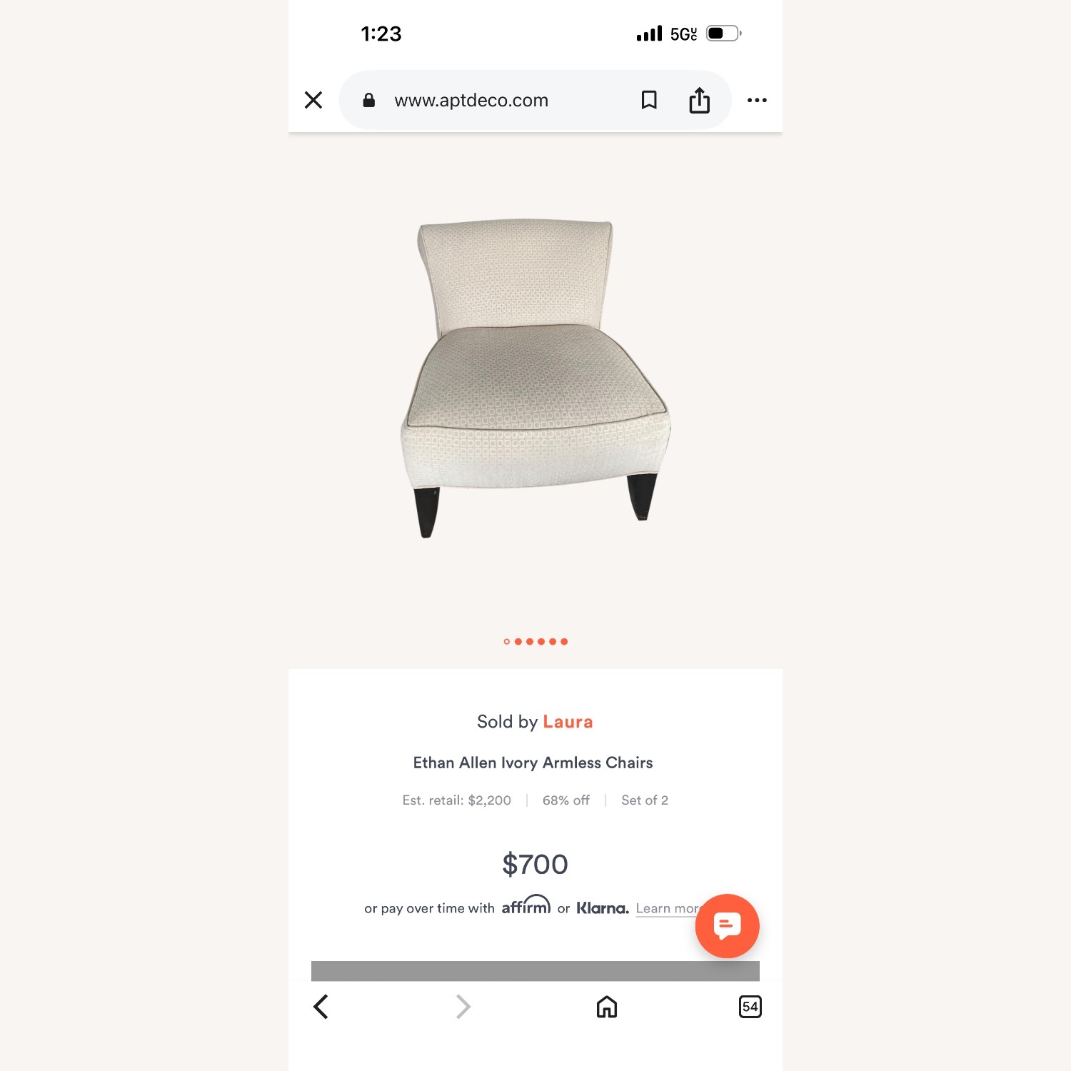 Ethan Allen Rver Side Chair - image-4