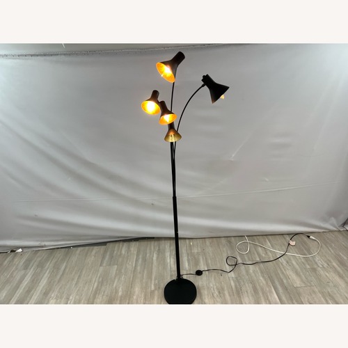 Used Archiology 5-Arch Steel Cone Arch Floor Lamps for sale on AptDeco