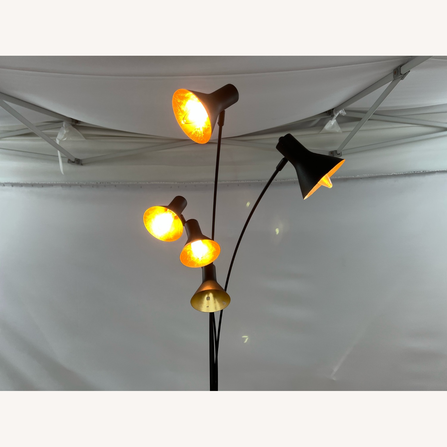 Archiology 5-Arch Steel Cone Arch Floor Lamps - image-4